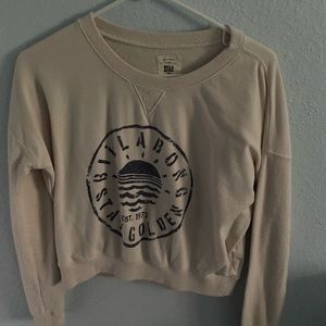 billabong cropped sweater